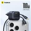 BASEUS 【Mini Caricatore】Baseus Caricatore Rapido 100W USB C per iPhone 17 16 Pro Max iPad Tablet Xiaomi Caricatore GaN