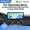 MEKEDE Schermo Wireless Carplay Linux da 10.25″ 12.3″ per Mercedes Benz Classe A GLA CLA G W176 C117 X156 W167 W463 NTG4.5 NTG5.0 BT WIFI Android Auto Wireless Mirror Link Autoradio Multimediale