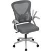 WOLTU Sedia da ufficio WOLTU con poggiatesta regolabile e braccioli, sedia da scrivania ergonomica 360 ° Girevole e Regolabile in Altezza con Funzione Basculante