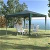 NONE Gazebo da Giardino 3x3 m Portatile con Copertura Anti UV, Verde