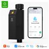 WOOX Timer per irrigazione intelligente Woox 2.4Ghz Wifi, controller automatico per giardino, impermeabile IP65, senza hub, connettore G3/4, ritardo pioggia, modalità manuale, programmazione irrigazione,