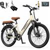 Aairsk Bicicletta elettrica da città Mairide S600 26 pollici, 36V 13Ah, bici elettrica per adulti, batteria rimovibile con cambio SHIMANO a 7 velocità, schermo LCD