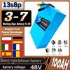 Nuova Batteria Originale al Litio 48V 100ah 13s8p, Pacco Batterie 48v 30000mAh per Scooter Motorizzato Citycoco con BMS Integrato da 50A