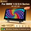 Ainavi Autoradio Ainavi per BMW Serie 1 2 3 4 F30 Carplay F31 F32 F33 F34 F36 F20 Android Auto F21 NBT Lettore Multimediale per Auto Schermo Touch HD IPS Completamente Laminato Display Auto BT 5.0 Telecamera