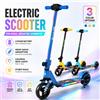 AOVOPRO Monopattino Elettrico SIMATE S5 con Motore da 130W, Batteria al Litio, Ruota Anteriore da 6.5 Pollici + Ruota Posteriore, per Pendolari Urbani e Tutti i Terreni, Pieghevole