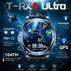 GUHUAVMI Nuovo Smartwatch Militare T-RX4 2026 con GPS Integrato, Impermeabile 10ATM, Bussola, Batteria da 850mAh, Display AMOLED da 1.7", Orologio Sportivo e Fitness
