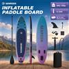EGGORY Tavola da SUP gonfiabile stile sfumato per attività acquatiche all'aperto 305 * 76 * 15 cm, progettata per donne e principianti, è una tavola portatile adatta per yoga in acqua, fitness e turismo.