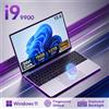 LENO Laptop 15.6" Intel Core i9 9900 Windows 11 32GB 2TB Sblocco con impronta digitale 1080P HD Computer da gioco PC Gamer Ufficio Notebook ultra sottile
