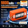 Batteria di Ricambio per Aspirapolvere Robotico Xiaomi 9800mAH 14.4V, Compatibile con Modelli S55, S60, S65, S50, S51, S5 MAX, S6