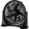 NONE Ventilatore a Colonna AQUA 20 Pollici 90W Turbo Force Power | Circolatore d'Aria Silenzioso | 3 Velocità | Testa Inclinabile | Basso Consumo Eco Silence | Ventilatore da Pavimento per Casa, Ufficio e