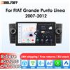 Ossuret 1Din 8g 128g Carplay Android 14 Autoradio per Fiat Grande Punto Linea 2007-2012 GPS Lettore Multimediale Video Navigatore 7862