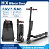 HX Monopattino Elettrico HX X6 350W 36V 7.5Ah, Autonomia 20-25km, Velocità Massima 25km/h, App Intelligente, Pneumatici da 5.5'', Pieghevole, con Zaino