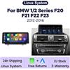 MEKEDE Autoradio da 10,25 Pollici 1920*720 QLED con Linux, CarPlay Wireless e Android Auto per BMW Serie 1 2 3 4 F20 F21 F22 F30 F31 F32 F33 2012-2016 Sistemi NBT, Lettore Multimediale con BT e Navigazione