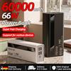 Hinne Power Bank ad alta capacità da 60000 mAh, batteria a ricarica rapida da 66 W, display digitale a LED, ricarica 5 dispositivi contemporaneamente, caricabatterie portatile compatibile con iOS e Android,
