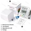 IDEABEL Misuratori di Pressione Elettronici ad Alta Precisione con Voce in Inglese, Misuratore di Pressione da Polso, Tonometro Digitale, Sfigmomanometro