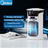 Midea Ventilatore USB Portatile Midea Silenzioso da Tavolo, Mini Condizionatore d'Aria per Casa e Campeggio, Umidificatore con Nebulizzatore, Ventilatore Rinfrescante con Lampada Notturna