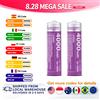 kuugro Batteria ricaricabile Kuugro 18650 4000mAh a punta 3.7V, massima capacità 12A, per torce elettriche