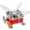 NONE Mini Fornello a Gas Pieghevole Portatile 3000W per Campeggio, Escursionismo, Pesca, Picnic, Cucina all'Aperto, Cartuccia di Butano/Propano, Fornello da Campeggio Compatto
