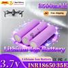 Ddadache Batteria INR18650 35E Originale al 100% per 18650 3500mAh 25A, Batteria agli Ioni di Litio 3.7v Ricaricabile