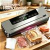 Macchina per Sottovuoto Automatica, Sigillatrice Compatta per Alimenti per Cucina Domestica, Sigillatura di Alimenti Secchi e Umidi per Preparazione Pasti e Consegna Cibo