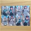 Bandai Set di 8 Carte Frieren: Oltre la Fine del Viaggio Frieren Fern Ubel Carta da collezione Flamme Beautiful Girls 18+