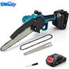 DWiusty Motosega Elettrica Monomanuale DWiusty, Utensile da Giardino per Lavorazione del Legno, Sega Elettrica Brushless da 8 Pollici per Potatura, Compatibile con Batteria Makita 21V