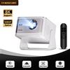 Magcubic Proiettore Magcubic HY350Max con Telecomando Vocale, 900ANSI Nativo 1080P Auto Focus, 8K WiFi6 BT5.4 2+16GB per Proiezioni Esterne
