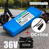 Batteria per Monopattino Elettrico 36V 10S2P 10Ah 18650, Pacco Batteria al Litio 500W 36V