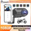 Podofo 2K HD Dash Cam per Moto Senza Schermo 110 ° Videocamera DVR per Moto con Angolo Ampio, Impermeabile IP66, Registrazione in Loop, Rilevamento del Movimento, Compatta e Nascosta, 12V