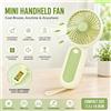 NONE Ventilatore Portatile Mini, Ventilatore Personale Compatto a Batteria, Silenzioso e Leggero per il Raffreddamento in Movimento