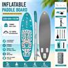 funwater Tavola SUP Gonfiabile Funwater 320cm 10'6" con Design Tiki, Supporto per Fotocamera e Kit Tracolla