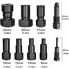 NONE Podofo Set Estrattore Cuscinetti a Foro Cieco da 10 Pezzi, Kit Attrezzi per Rimozione Cuscinetti Ruota Interni con Pinze da 8-25mm, Set Estrattore per Riparazione Moto e Auto, Separatore Cuscinetti in