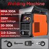 NONE Saldatrice Portatile 300K-MMA, Macchina per Saldatura ad Arco Completamente Automatica di Grado Industriale, Saldatrice Elettrica Compatta per Uso Domestico