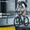 Aairsk GT300 Mountain Bike elettrica , batteria 36V10AH 7 velocità bicicletta elettrica con NFC, bicicletta elettrica da 26 pollici Ebike per adulti