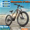 NONE Bicicletta Elettrica da Montagna per Adulti con Sospensione Completa Aairsk XT90 1000W 48V 20Ah, Bici Elettrica Fuoristrada con Pneumatici 26*2.6", Bici Elettrica per Città e Viaggi