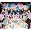 NONE Set di palloncini a sorpresa blu e bianchi per il bagagliaio dell'auto, decorazione per confessione di compleanno e proposta