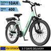 Aairsk Bicicletta Elettrica Urbana Su7 per Adulti, Batteria 36V 13Ah, Autonomia 60Km, 7 Velocità, NFC, Ebike 24 Pollici con Freno a Disco