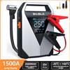 BIUBLE Avviatore di Emergenza per Auto 1500A, Power Bank per Avviamento Auto, Booster di Emergenza Portatile, Dispositivo di Avviamento Automatico 12V per Benzina e Diesel, Fino a 10L Benzina e 8L Diesel,
