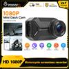 NONE Registratore Video per Moto Podofo Mini, Dash Cam per Motocicletta, Registratore di Guida 1080P 2K HD con Telecamera CMOS Impermeabile 110 ° Registratore WiFi Grandangolare con Registrazione in Loop