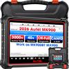 Autel MaxiCOM MK900 Dispositivo Diagnostico OBD2, Strumento Diagnostico 2026, 40+ Servizi, 3000+ Test Attivi, Diagnostica Tutti i Sistemi, CAN-FD DOIP, FCA SGW, Android 11