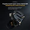 KZ ZS12 PRO 2 Auricolari In-Ear Ibridi HiFi 1DD + 5BA, Cuffie Monitor con Bassi Migliorati, Auricolari con Cavo Staccabile, Cuffie da Gaming