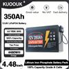 Kuoouk Batteria Kuoouk 350AH Lifepo4 12V, Pacchi Batteria al Litio Solare Ricaricabili con BMS, Grado A, Oltre 10000 Cicli