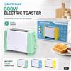 NONE Tostapane Elettrico DICTROLUX 800W Standard da Banco con Controllo Manuale del Tostatura e Varie Opzioni di Colore