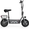 NONE Monopattino Elettrico IScooter F2 500W 36V 7.8Ah con Pneumatici da 10 Pollici, Velocità 30 Km/h, Autonomia 30 km