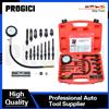 PROGICI Kit Tester di Compressione Cilindri Motore Diesel TU-15B 18 Pezzi, Strumento di Misurazione Pressione per Camion e Automobili