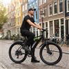 Aairsk Bicicletta Elettrica da Montagna Aairsk Q7 per Adulti, Autonomia di 75 Km e Batteria Rimovibile da 36V 10Ah, 7 Velocità, NFC, 25 Km/h, Ebike da 26 Pollici per Adulti e Adolescenti