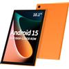 Paitanry Nuovo Tablet Android 15 2026, Schermo IPS HD 10 Pollici 1280*800, Octa-Core A537, 8GB+128GB, Batteria 5000mAh, Certificato Google GMS, Funzione Split-Screen per Lezioni Online e Videogiochi