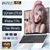 FUCHU 2026 Nuovo Laptop Portatile da Ufficio 14.1 Pollici 12GB RAM 256GB 512GB 1TB 2TB Intel ATOM X7 A3950 Windows 11 Notebook per Studio, Ricreazione e Intrattenimento PC Computer
