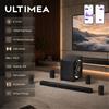 ULTIMEA Skywave X100 Soundbar 9.1.6CH Dolby Atmos e DTS:X, Home Theater 1500W con Subwoofer Wireless da 10'', Pass-Through 8K HDR