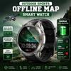 GUHUAVMI Orologio Sportivo GPS Robusto da Uomo, Nuovo Smartwatch Outdoor 2026 con Display AMOLED HD da 1,43 Pollici, Navigazione con Mappe Offline, Posizionamento Multi-Satellite, Impermeabile 5ATM,
